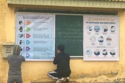 PHÒNG CHỐNG DỊCH BỆNH VIÊM PHỔI CẤP DO CHỦNG VIRUS CORONA MỚI TẠI TRƯỜNG TIỂU HỌC XUÂN TIẾN