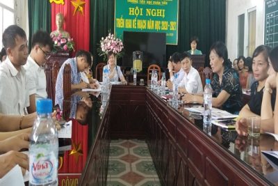 HỘI NGHỊ TRIỂN KHAI KẾ HOẠCH NĂM HỌC 2020 – 2021