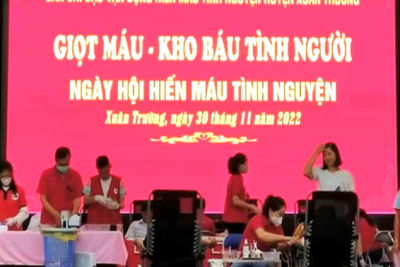 HOẠT ĐỘNG HIẾN MÁU NHÂN ĐẠO-NGHĨA CỬ CAO ĐẸP CỦA NGƯỜI VIỆT NAM