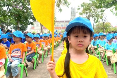 Chào mừng các bé 5 tuổi Trường Mầm non Xuân Tiến đến tham quan, trải nghiệm
