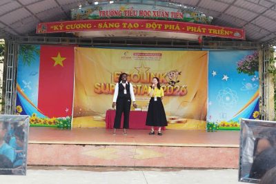 Chùm ảnh Cuộc thi tài năng Tiếng Anh “ECOLINK SUPERSTAR 2026” tại trường