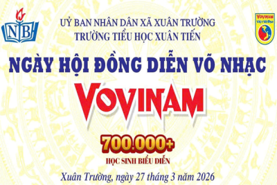 Ngày hội đồng diễn võ nhạc Vovinam 27-03-2026